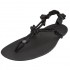 Sandale minimaliste Xero Shoes Genesis Femme Noir