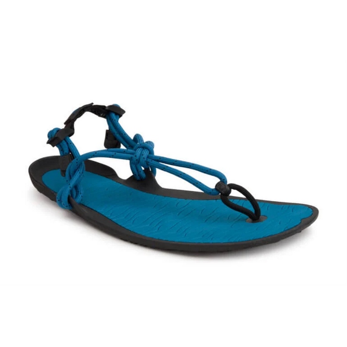 Sandale minimaliste Xero Shoes Aqua Cloud homme blue sapphire
